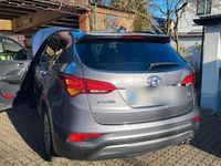 Gebraucht Hyundai Santa Fe Premium 203 PS (149 kW) 2017 Grün SUV