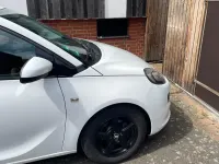 Brugt Opel Adam 69 HK (50 kW) 2014 Hvid Hatchback