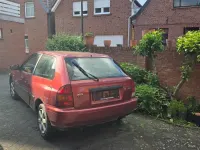 Gebraucht Mazda 323F 75 PS (55 kW) 1997 Rot Kleinwagen