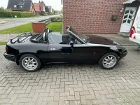 Brugt Mazda MX5 90 HK (66 kW) 1996 Sort Cabriolet