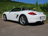 Gebraucht Porsche Boxster 256 PS (188 kW) 2008 Weiß Cabrio