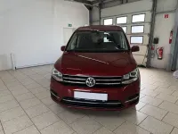 Gebraucht VW Caddy Highline 125 PS (91 kW) 2016 Rot Van / Kleinbus