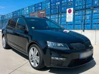 Gebraucht Skoda Octavia vRS 184 PS (135 kW) 2014 Schwarz Kombi