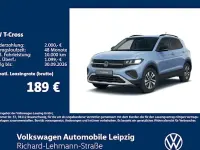 Neu VW T-Cross 95 PS (69 kW) 2026 Blau SUV
