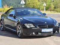 Gebraucht BMW 630 Cabriolet 258 PS (189 kW) 2007 Schwarz (metallic) Cabrio