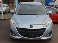 Gebraucht Mazda 5 Prime-Line 116 PS (85 kW) 2012 Blau Van / Kleinbus