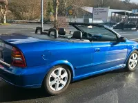 Gebraucht Opel Astra 124 PS (91 kW) 2002 Blau Cabrio