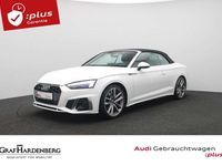 Gebraucht Audi A5 Cabriolet S-Line 265 PS (194 kW) 2023 Weiß Cabrio