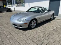 Gebraucht Mazda MX5 145 PS (106 kW) 2002 Silber Cabrio