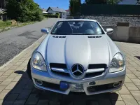 Gebraucht Mercedes SLK200 184 PS (135 kW) 2010 Silber Cabrio