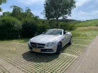 Gebraucht Mercedes SLK200 184 PS (135 kW) 2014 Silber Cabrio