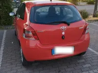 Gebraucht Toyota Yaris 69 PS (50 kW) 2010 Rot Kleinwagen