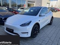 Gebraucht Tesla Model Y 273 kW (372 PS) 2023 Weiß SUV