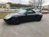 Gebraucht Porsche Boxster 220 PS (161 kW) 2003 Schwarz Cabrio