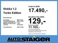 gebraucht Opel Mokka 1.2 Turbo Edition Klima, Alu, PDC, SHZ