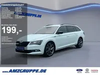 Gebraucht Skoda Superb SportLine 180 PS (132 kW) 2018 Weiss uni Kombi
