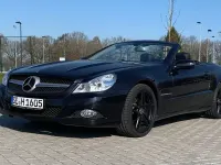 Gebraucht Mercedes SL500 387 PS (284 kW) 2009 Schwarz Cabrio