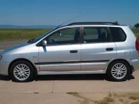 Gebraucht Mitsubishi Space Star 111 PS (81 kW) 2004 Silber Van / Kleinbus
