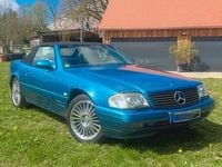 Gebraucht Mercedes SL280 193 PS (141 kW) 1998 Blau Cabrio