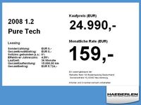 Neu Peugeot 2008 Style 101 PS (74 kW) 2026 Blau SUV