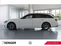 Gebraucht Mercedes E300 AMG 320 PS (235 kW) 2022 Unilack polarweiß Kombi