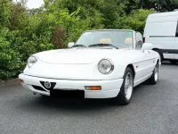 Gebraucht Alfa Romeo Spider 120 PS (88 kW) 1991 Weiß Cabrio