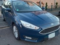 Gebraucht Ford Focus Trend 125 PS (91 kW) 2016 Blau Limousine