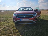 Gebraucht VW T-Roc Cabriolet 110 PS (80 kW) 2023 Rot Cabrio