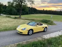 Gebraucht Porsche Boxster 204 PS (150 kW) 1998 Gelb Cabrio
