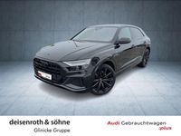 Gebraucht Audi Q8 S-Line 231 PS (169 kW) 2021 Mythosschwarz metallic SUV