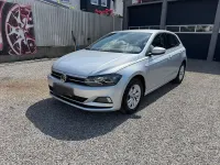 Gebraucht VW Polo Comfortline 95 PS (69 kW) 2018 Silber Kleinwagen