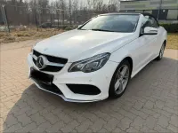 Używany Mercedes E350 AMG 252 KM (185 kW) 2014 Biały Kabriolet