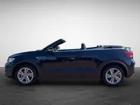 Gebraucht VW T-Roc Cabriolet R-line 150 PS (110 kW) 2024 Schwarz (deep black perleffekt schwarz) Cabrio