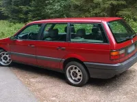 Gebraucht VW Passat 90 PS (66 kW) 1993 Rot Kombi