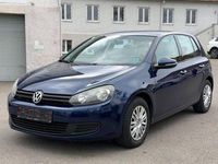 Gebraucht VW Golf VI Trendline 80 PS (58 kW) 2011 Blau Kleinwagen