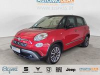 Gebraucht Fiat 500L 120 PS (88 kW) 2018 Passione rot mit glanzschwarz) (rot Van / Kleinbus