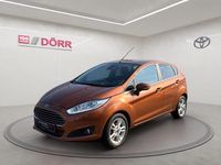 Gebraucht Ford Fiesta Titanium 101 PS (74 kW) 2015 Torinobraun metallic Kleinwagen