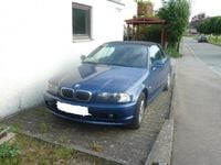 Gebraucht BMW 320 Cabriolet 170 PS (125 kW) 2001 Blau metallic Cabrio