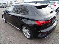 Gebraucht Audi A3 S-Line 110 PS (80 kW) 2024 Schwarz Limousine