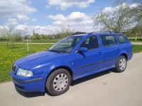 Gebraucht Skoda Octavia 102 PS (75 kW) 2009 Blau Kombi