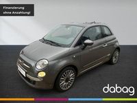 Gebraucht Fiat 500 Lounge 69 PS (50 kW) 2015 Pompei grau metallic Kleinwagen