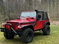 Gebraucht Jeep Wrangler 184 PS (135 kW) 1992 Rot SUV