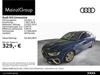 Gebraucht Audi A4 S-Line 136 PS (100 kW) 2022 Blau Limousine