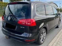 gebraucht VW Sharan 2.0TSI DSG LPG Gas Panorama Leder voll Ausstatt