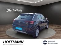 Gebraucht VW T-Roc Life 110 PS (80 kW) 2022 Schwarz SUV
