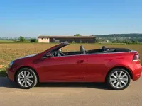 Brugt VW Golf Cabriolet 122 HK (89 kW) 2013 Rød Cabriolet