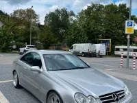 Gebraucht Mercedes CLK240 170 PS (125 kW) 2002 Silber Coupé
