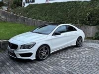 Gebraucht Mercedes CLA220 AMG line 177 PS (130 kW) 2015 Weiß Limousine