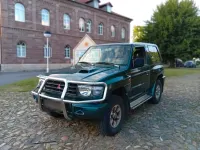 Gebraucht Mitsubishi Pajero 115 PS (84 kW) 2003 Grün SUV