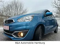 Gebraucht Mitsubishi Space Star Diamant Edition 80 PS (58 kW) 2017 Blau Kleinwagen